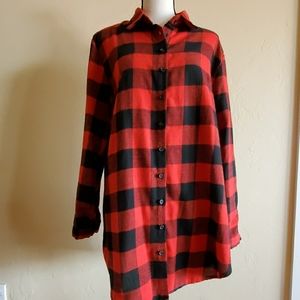 Long Buffalo Check Shirt